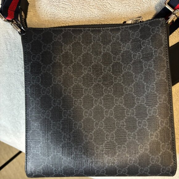 Gucci flat messenger bag or men's cross bag - Picture 4 of 13